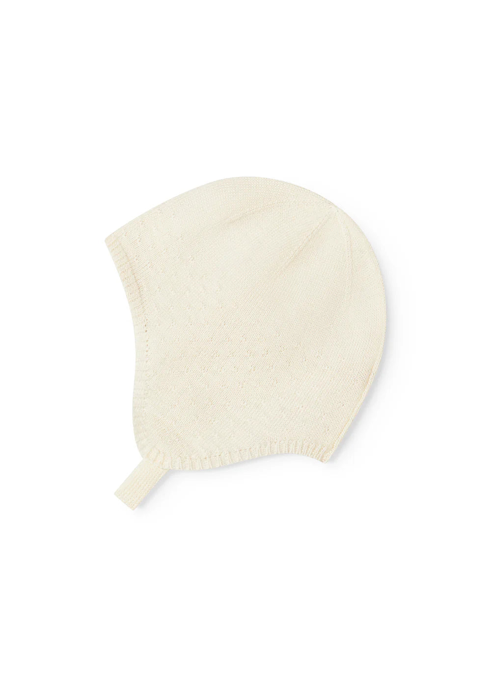Aly - Knitted hat, Gentle White