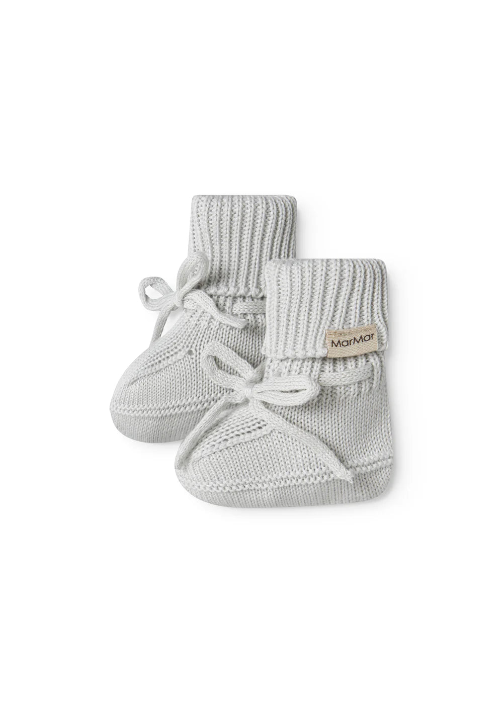 Abootie - Knit booties, Morning Dew