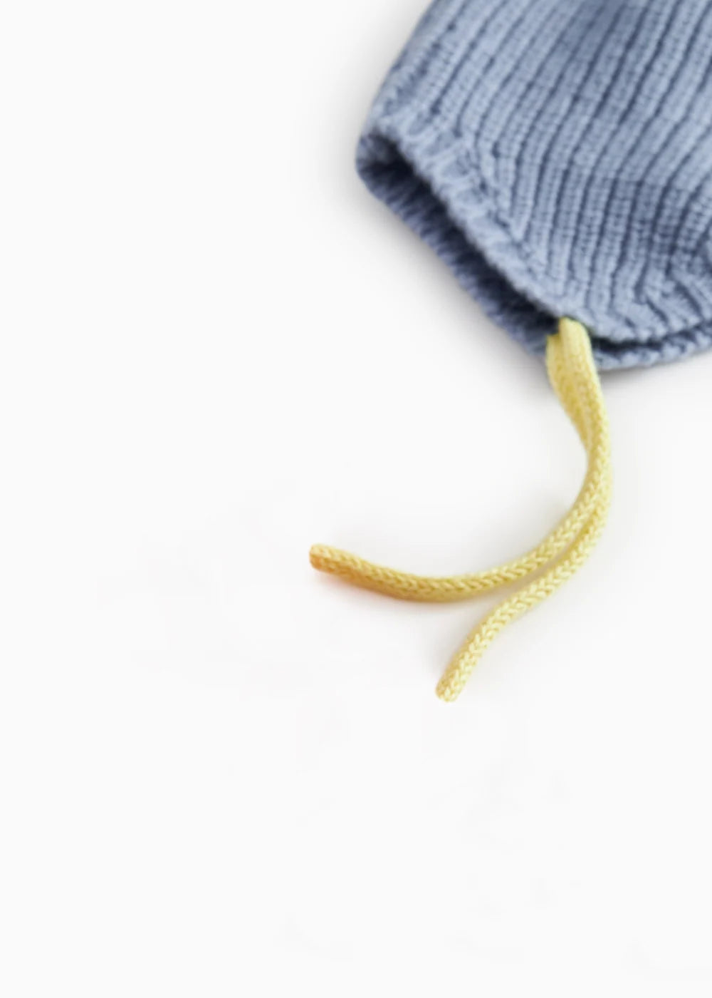 Aly Baby Pompom, Knit Hat - Bright Sky
