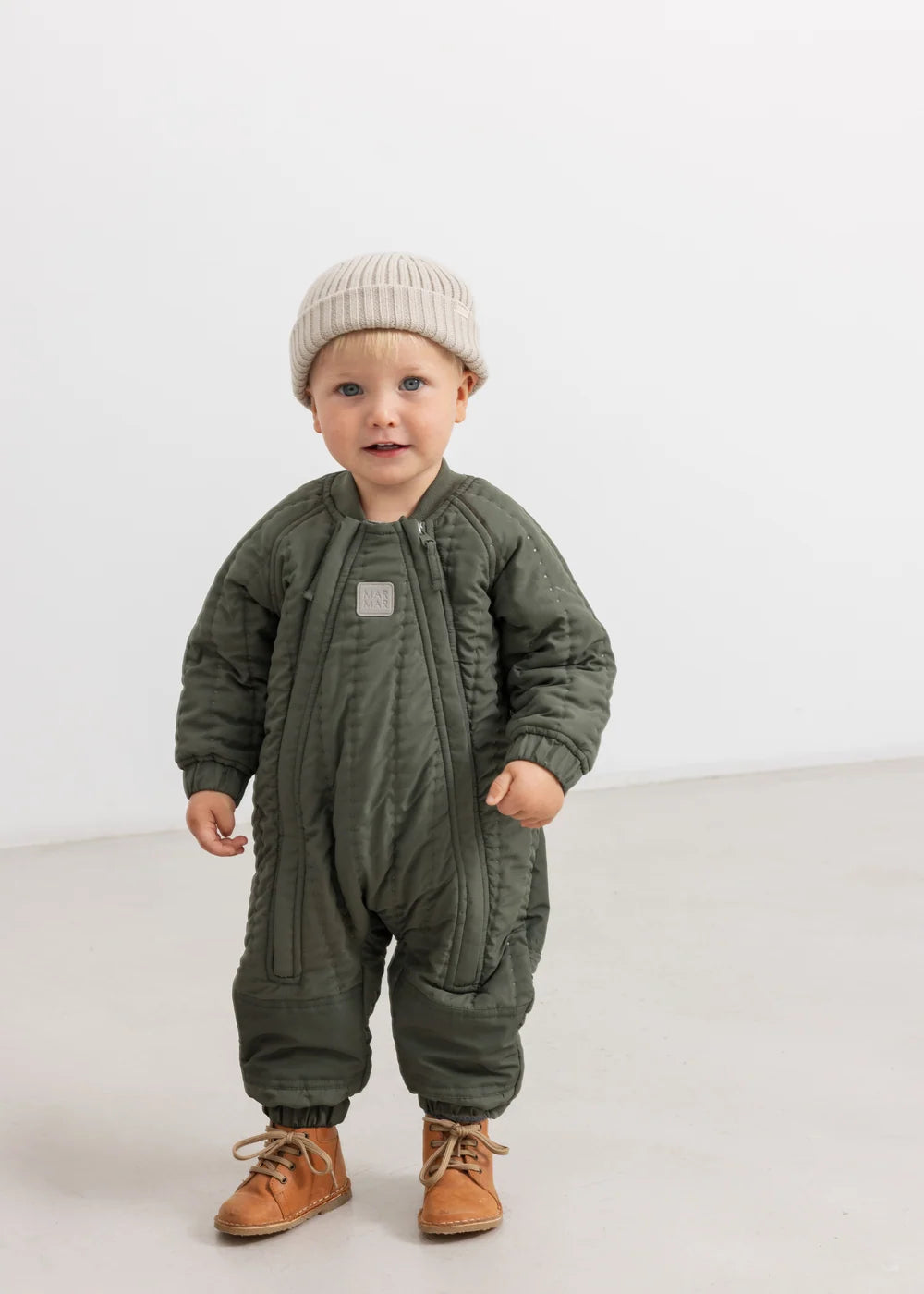 Atlas, Knit Hat - Barely Beige