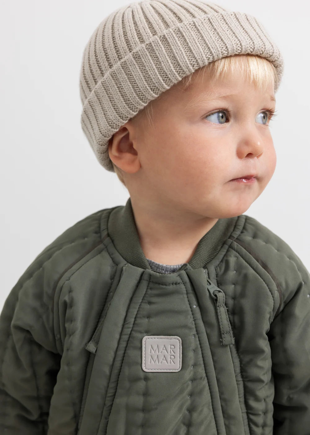 Atlas, Knit Hat - Barely Beige