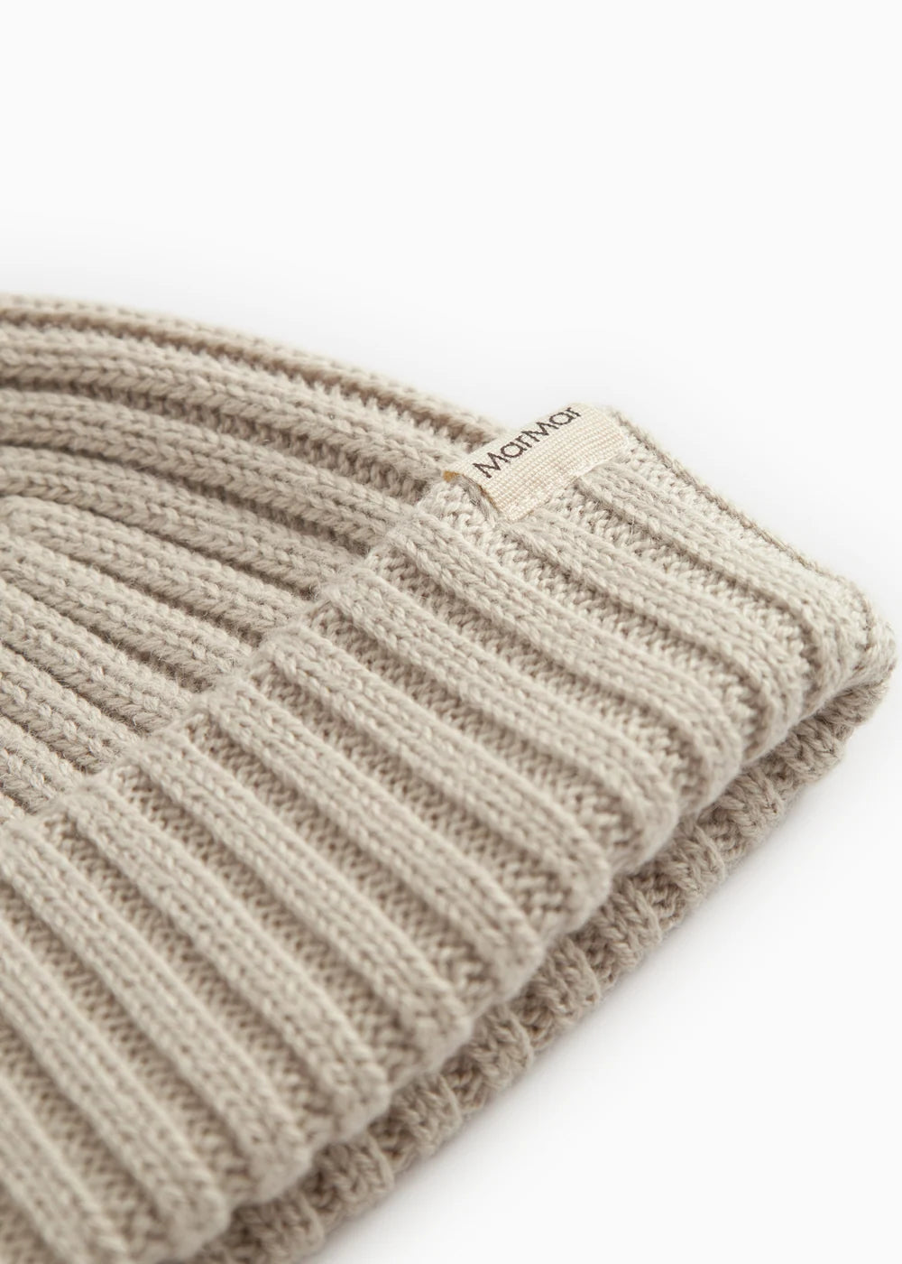 Atlas, Knit Hat - Barely Beige