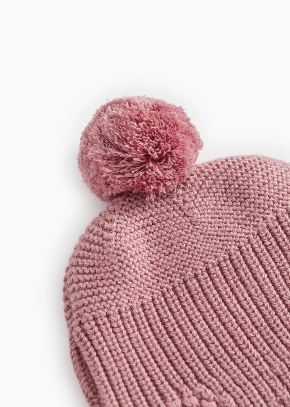 Aly Pompom, Knit Hat - Autumn Russet