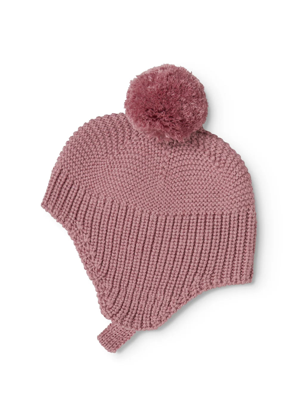 Aly Pompom, Knit Hat - Autumn Russet