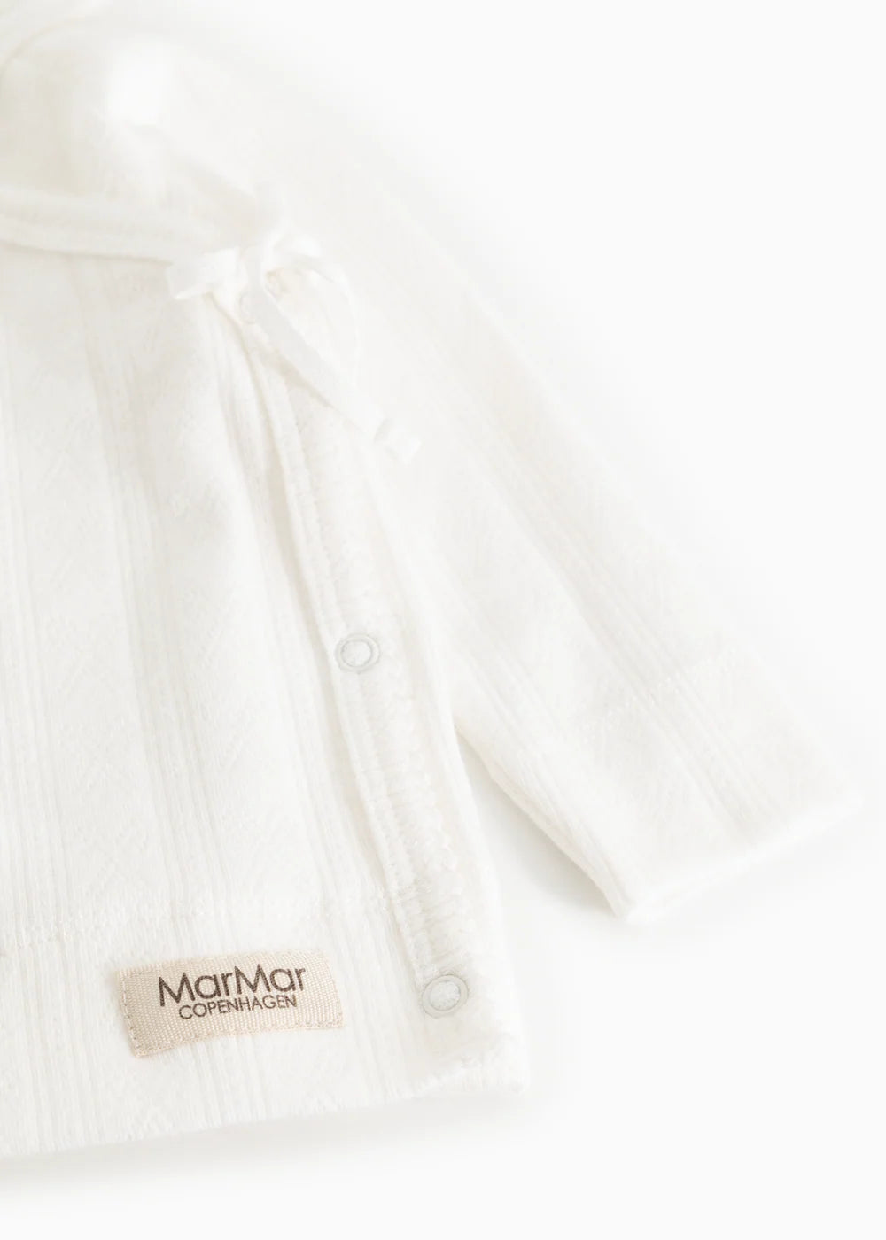 Tut Wrap LS, Blouse - Gentle White