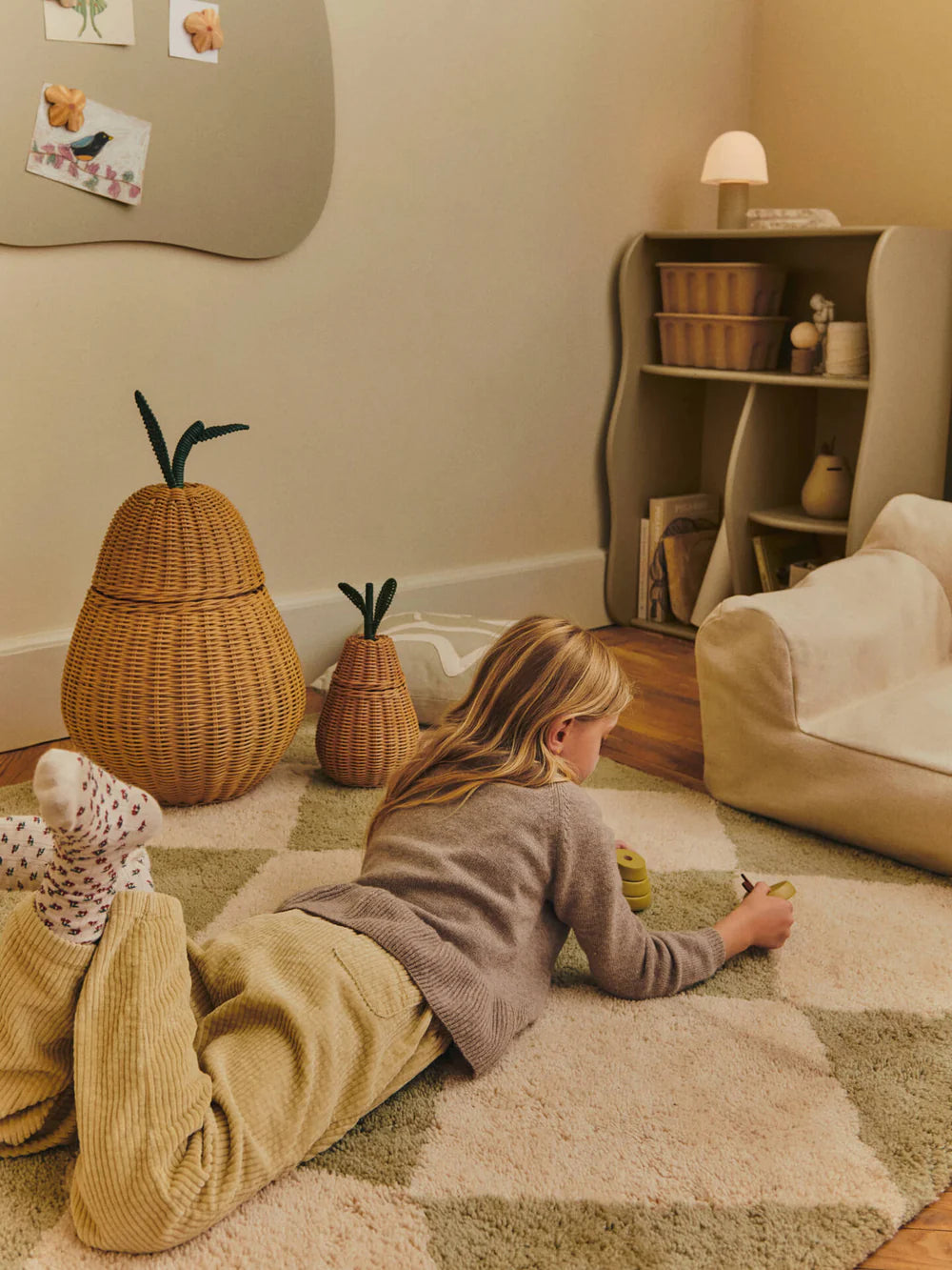 Pear Braided Storage - Small