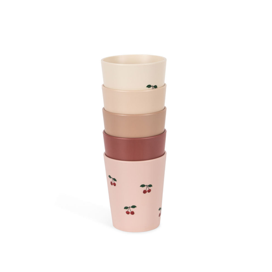 5 PACK CUPS - Cherry - PRE-ORDER