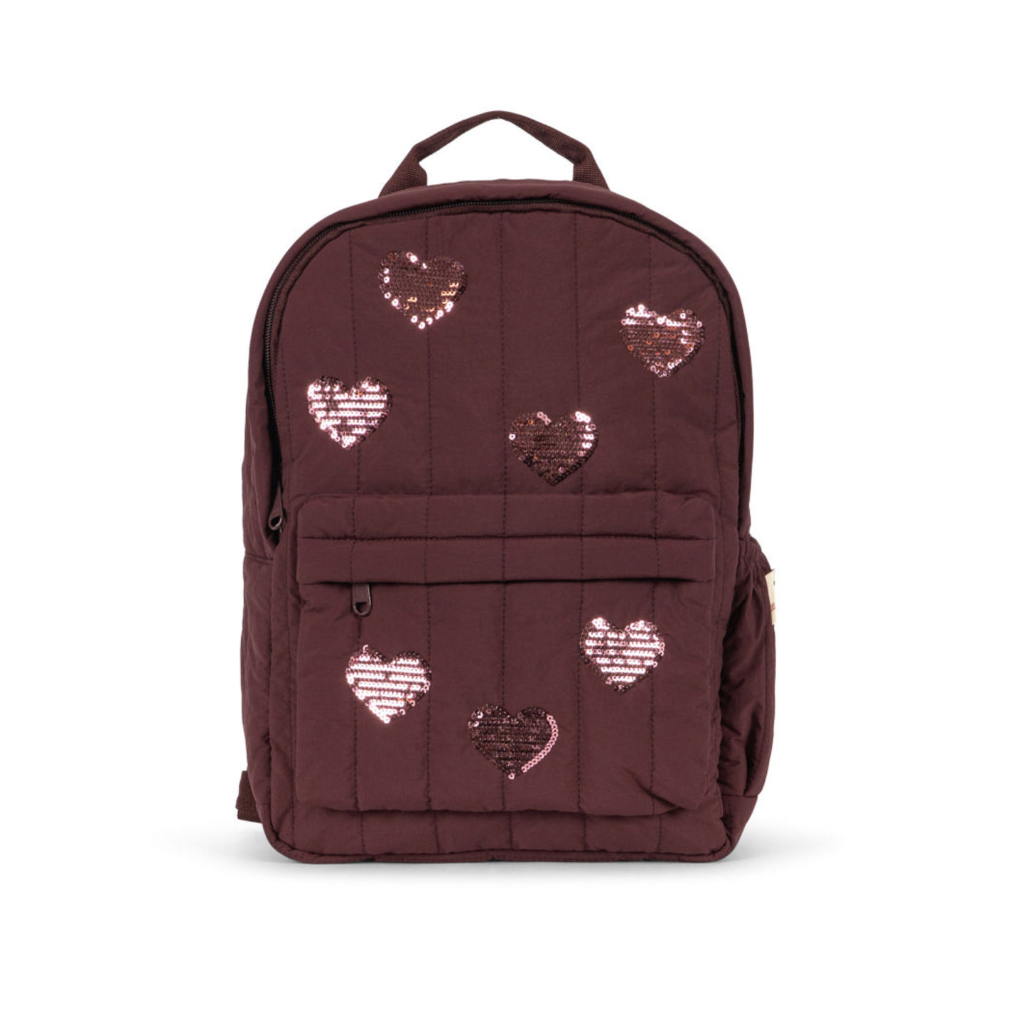 JUNO SEQUIN BACKPACK - Chocolate
