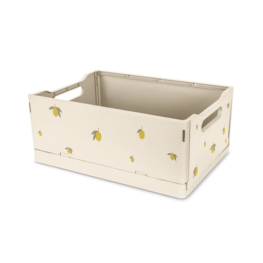 2 PACK STORAGE BOX - Lemon
