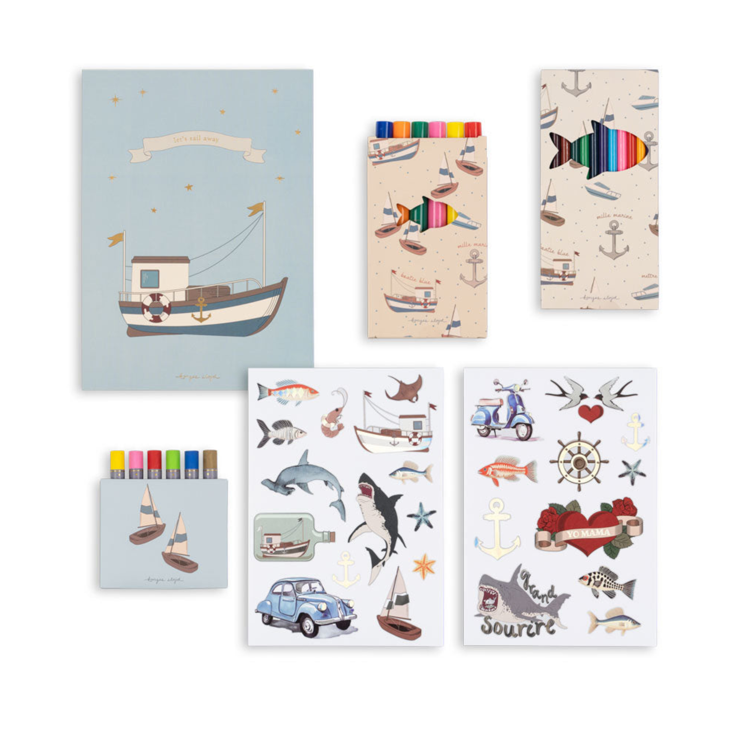 LITTLE ARTIST SET - Blue