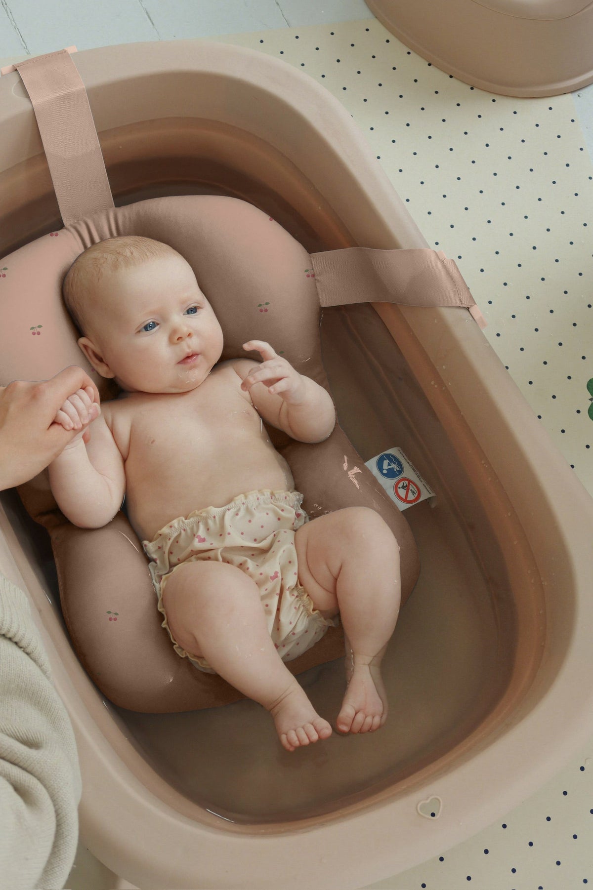 FOLDABLE BATH TUB AND CUSHION - Cherry
