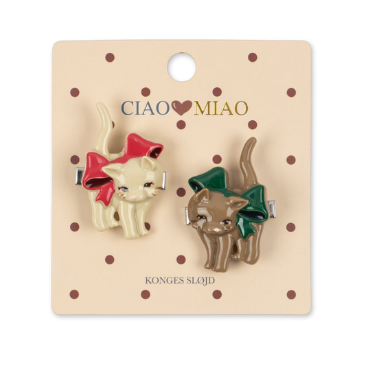 2 PACK KITTEN HAIR CLIP