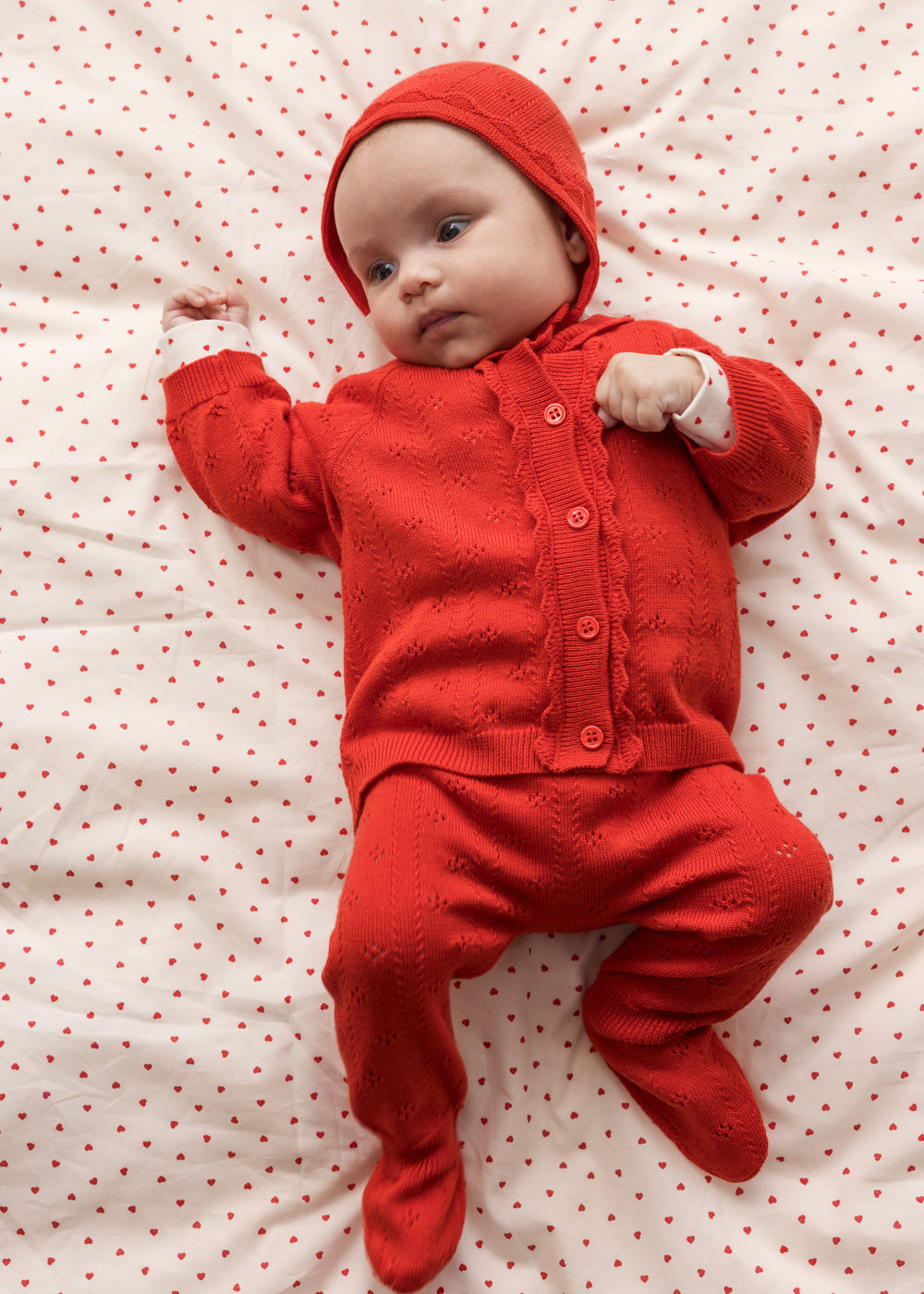 Axa - Knitted hat, Poppy