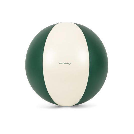 BEACH BALL - Green Sripes