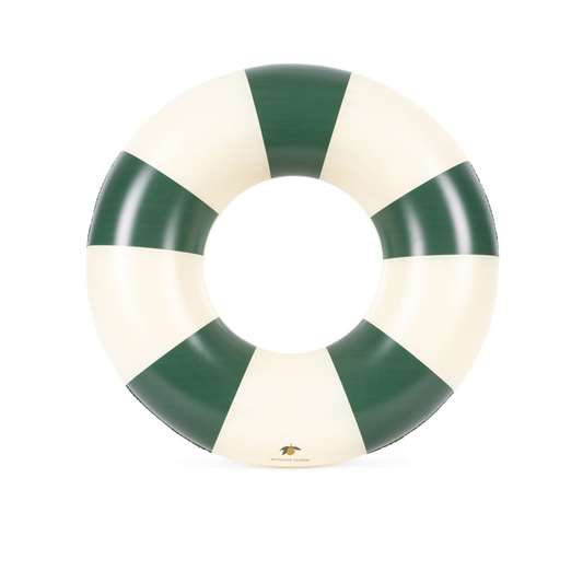 JUNIOR SWIM RING - Green Stripes