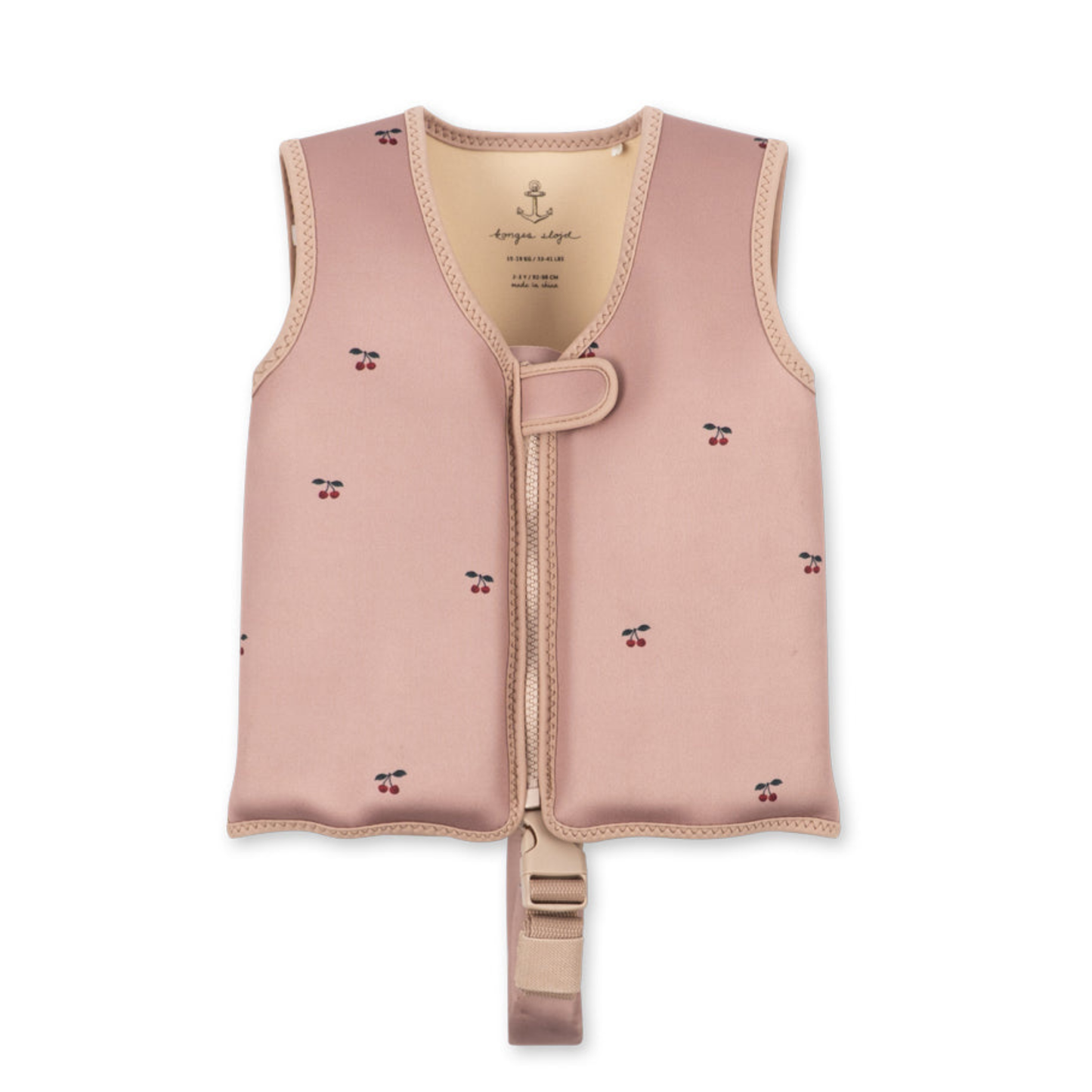 ELLIS SWIM VEST - Cherry