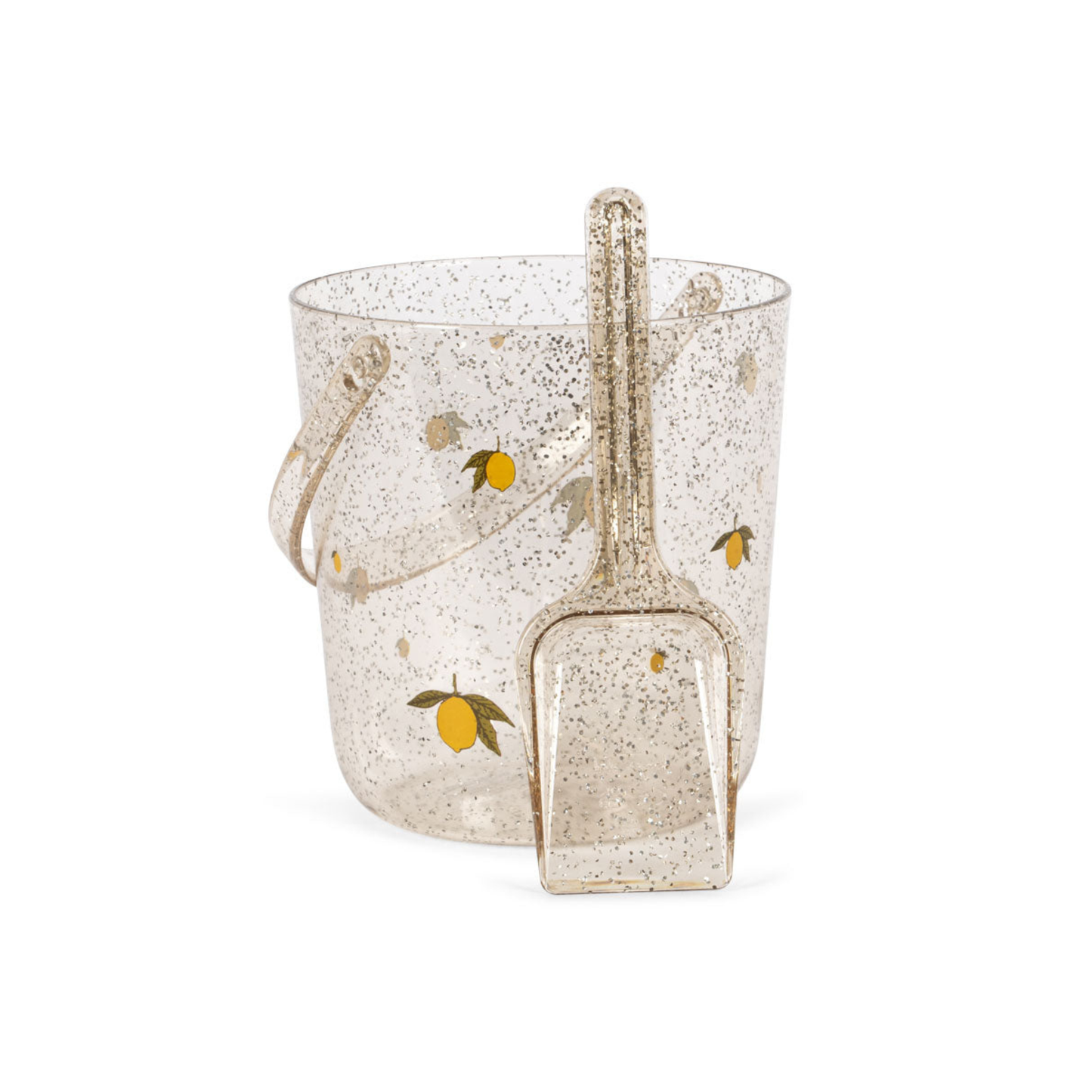 GLITTER BEACH SET - Lemon