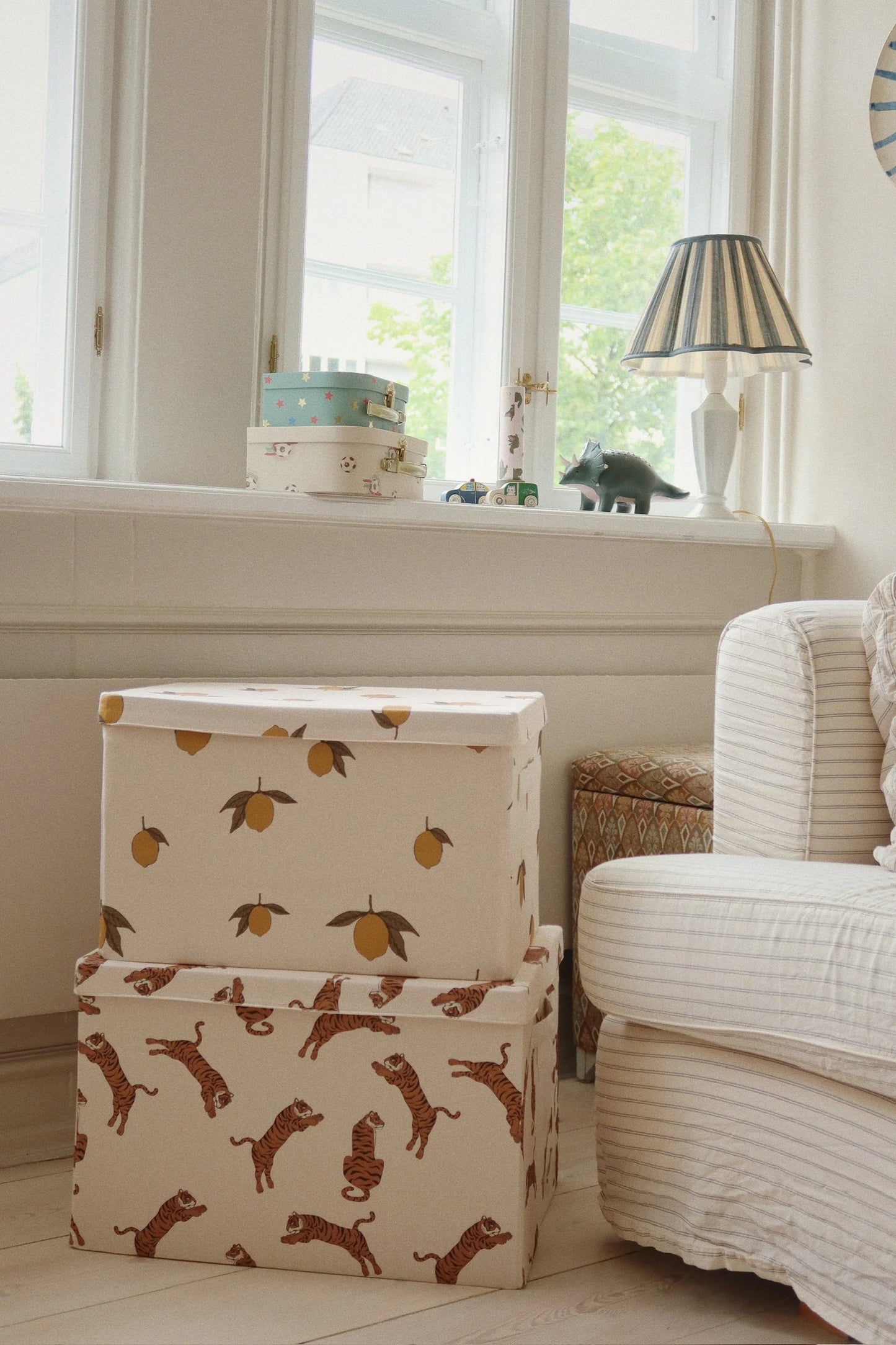 SMALL ATORAGE BASKET - Lemon