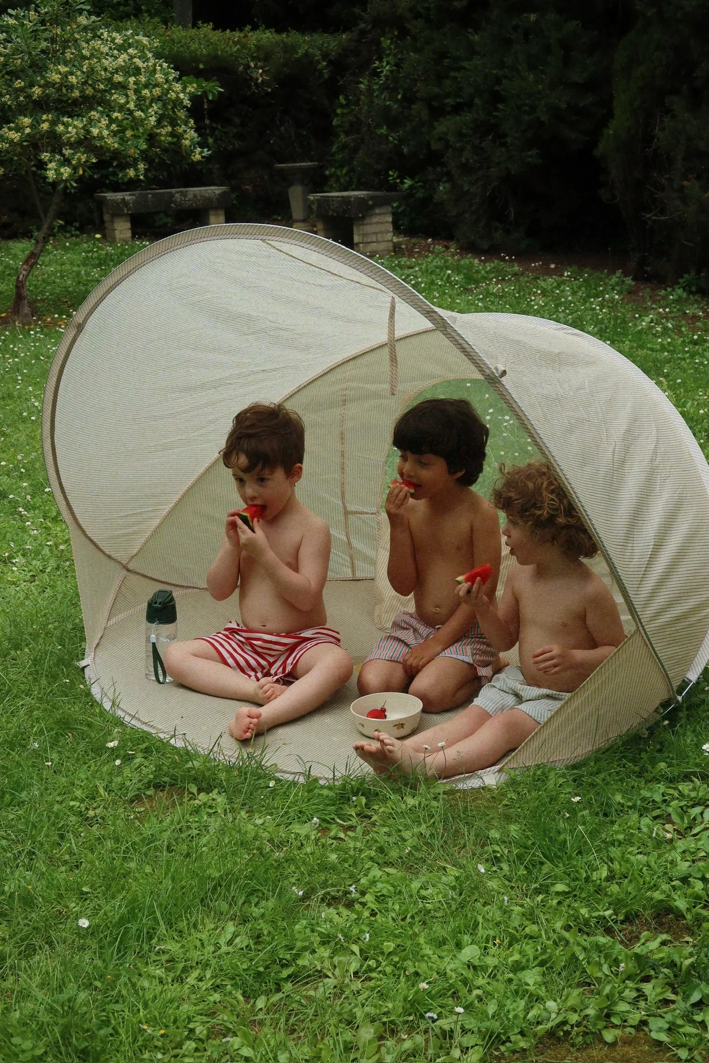 MINI BEACH TENT POP UP UV50+ - LEMON