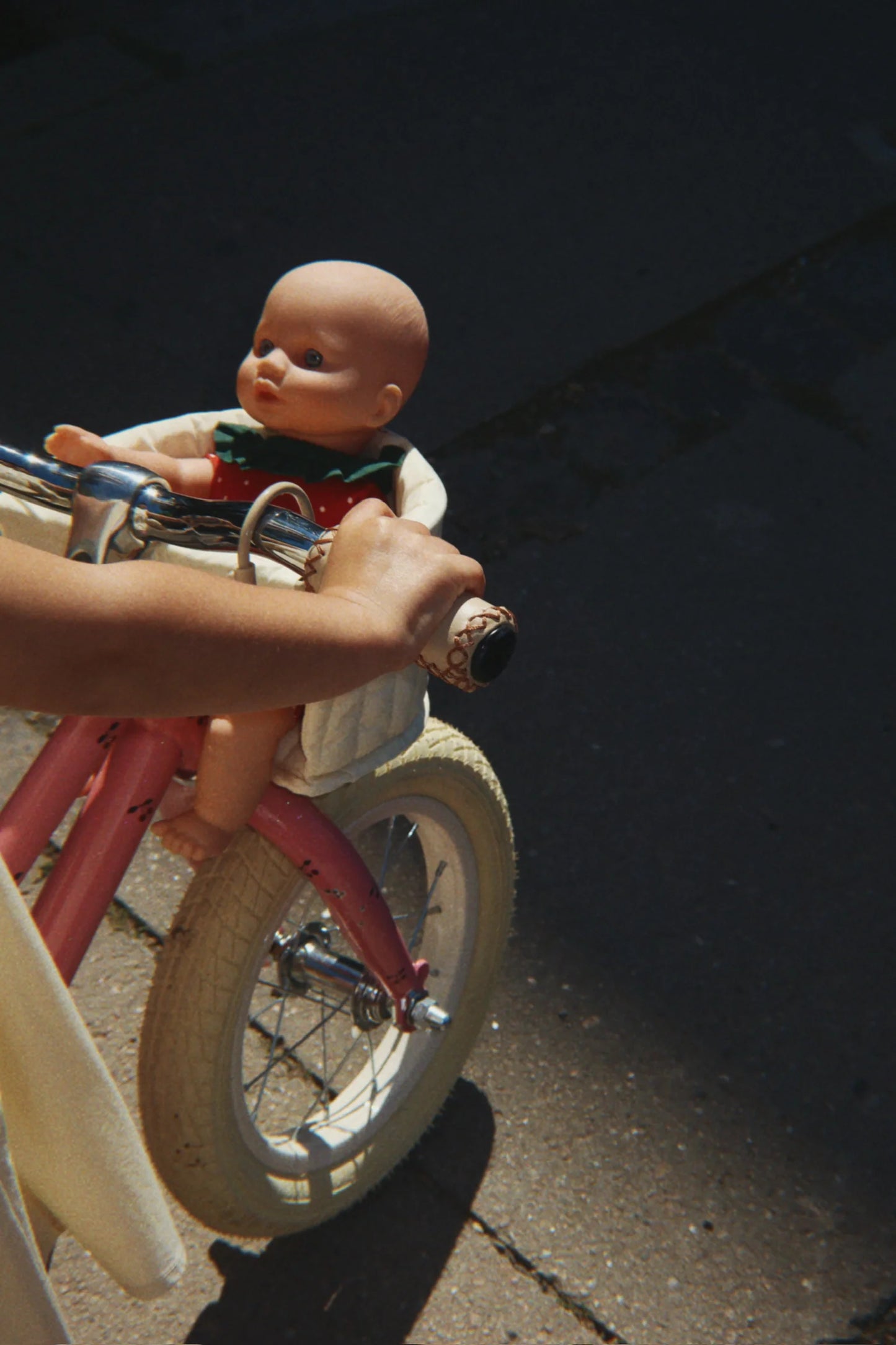 DOLL BIKE SEAT - Cherry