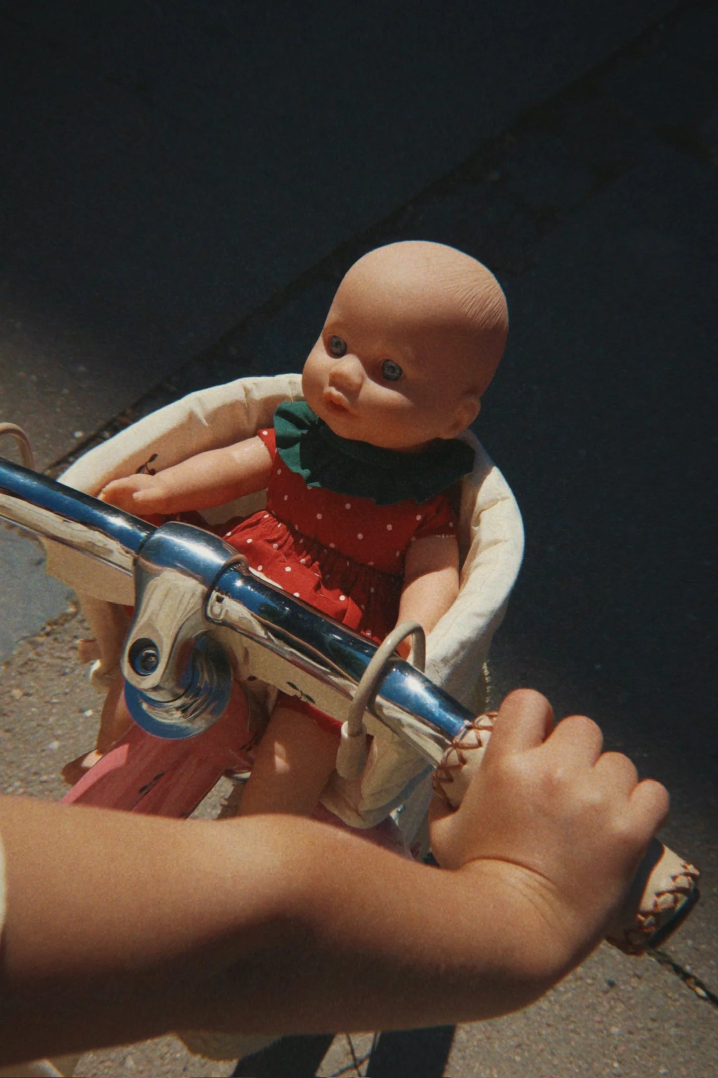DOLL BIKE SEAT - Cherry