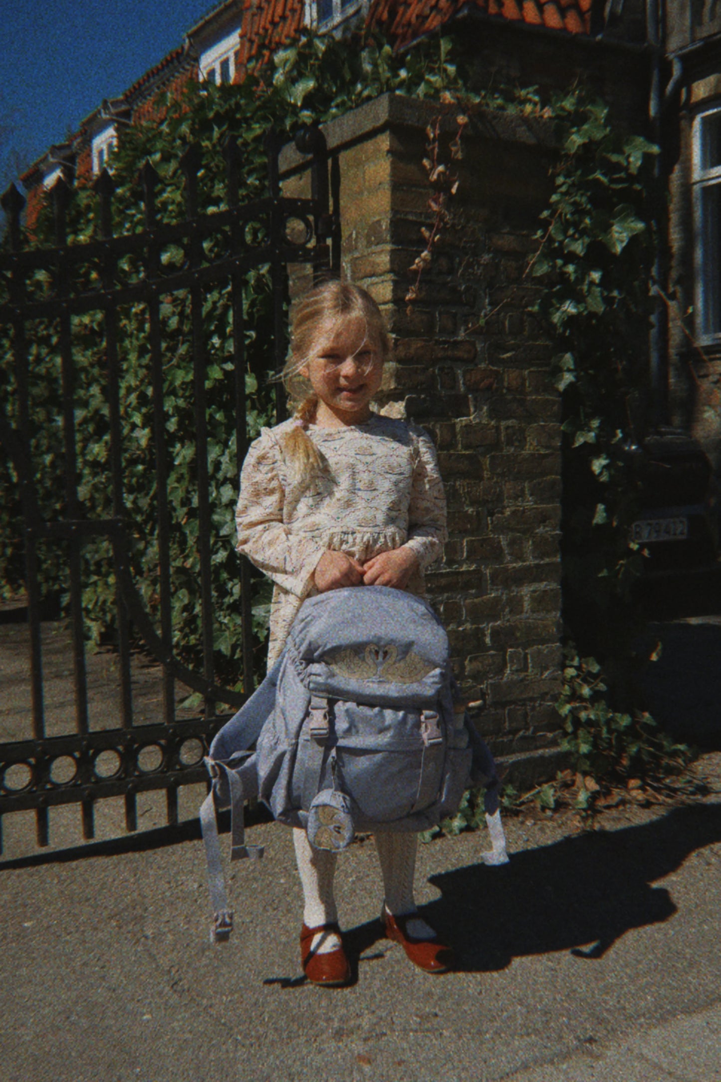 CLOVER SCHOOLBAG - Swan