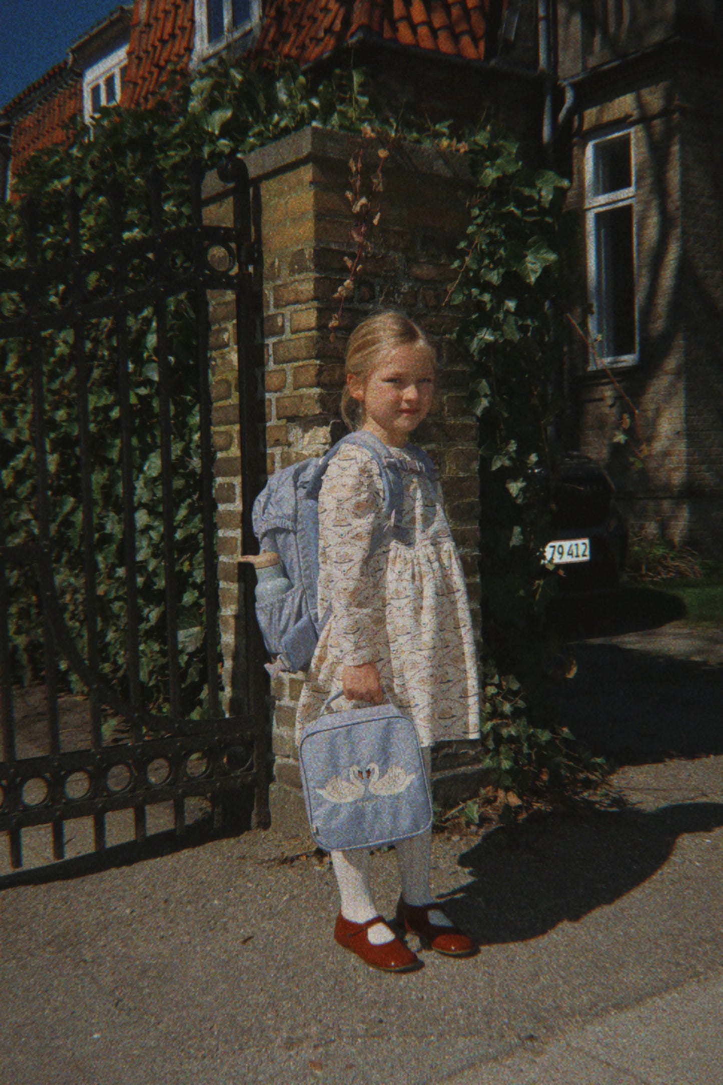 CLOVER SCHOOLBAG - Swan