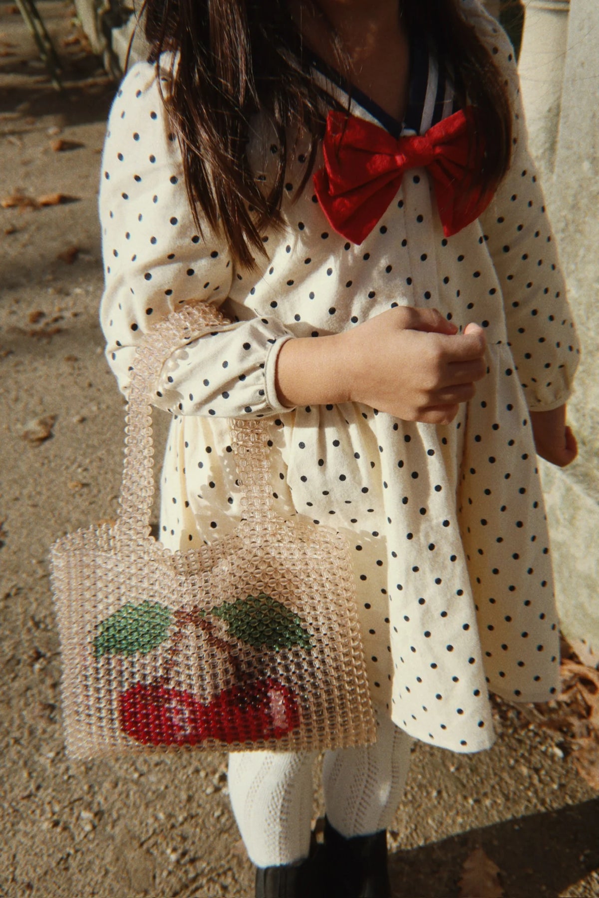 CHERRY PERLA HAND BAG