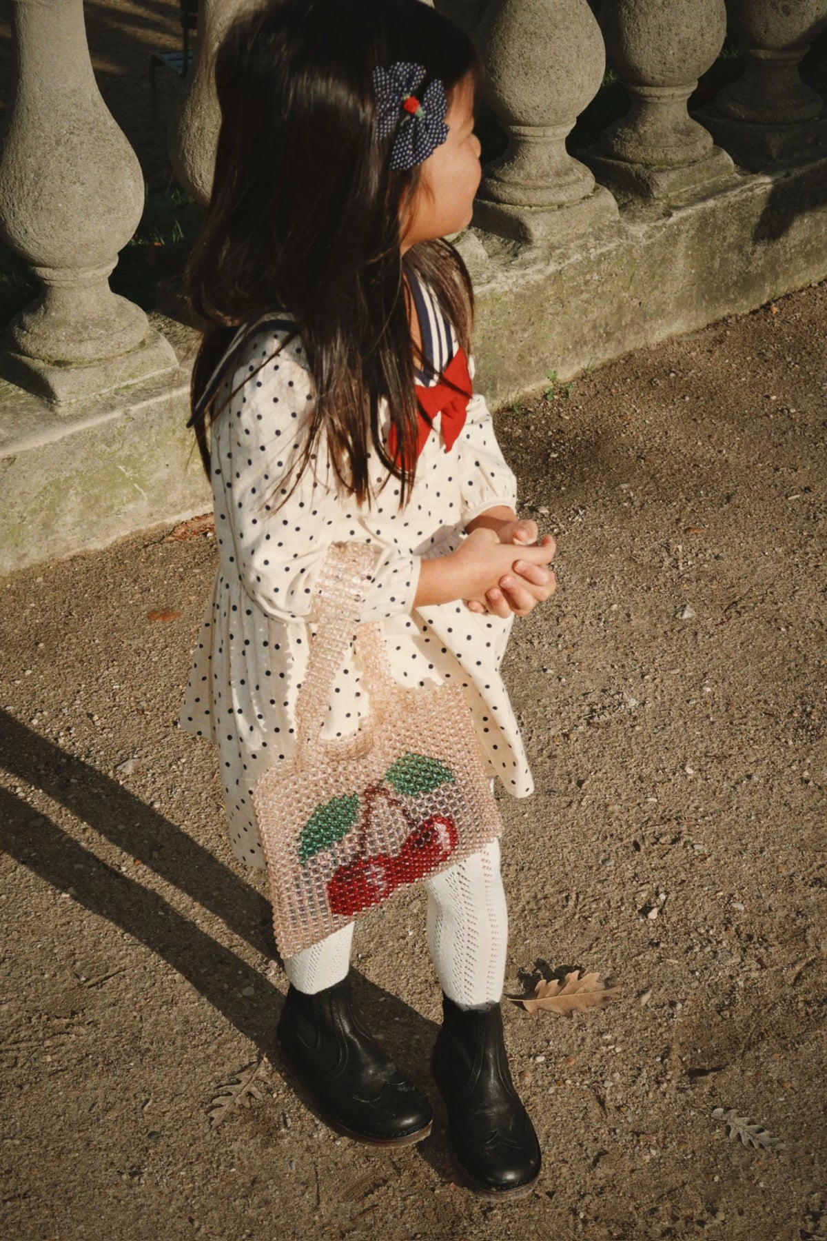CHERRY PERLA HAND BAG