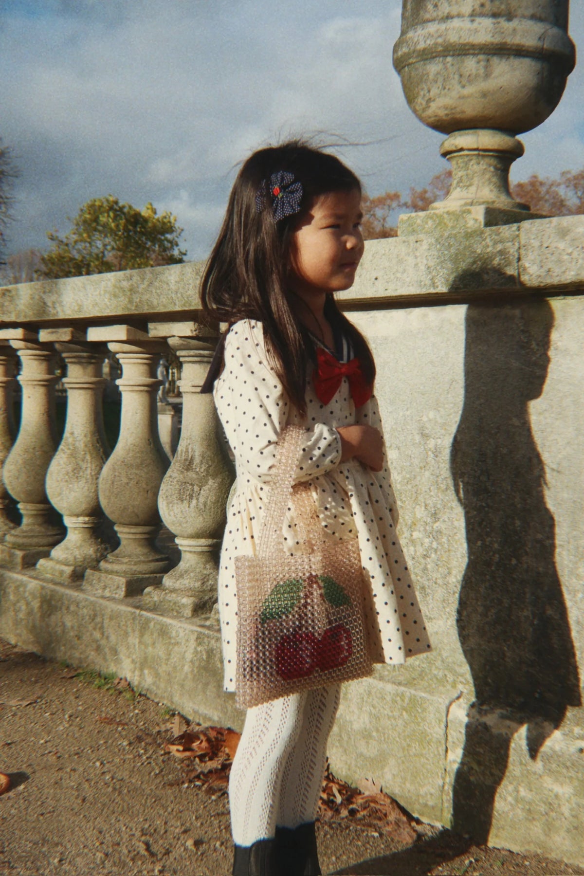 CHERRY PERLA HAND BAG