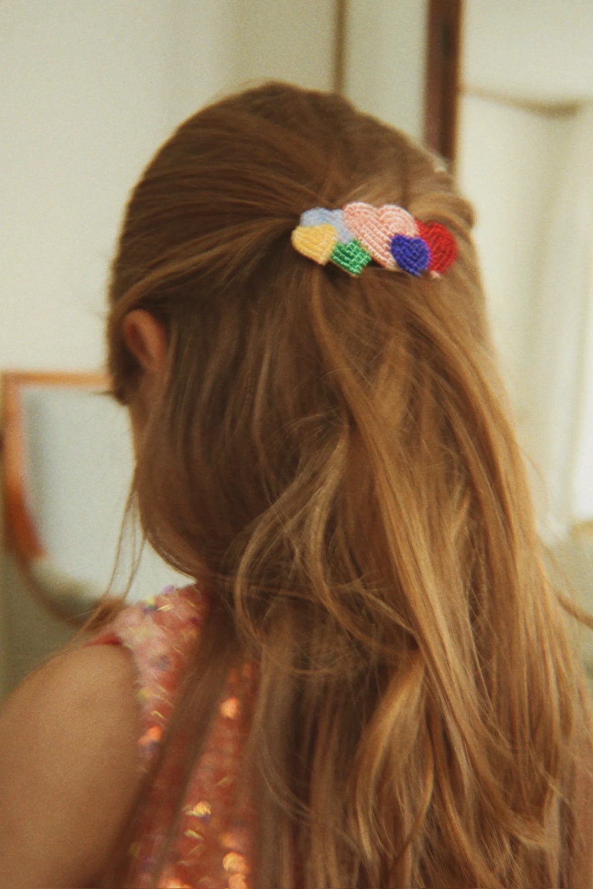COEUR BEADED HAIR CLIP