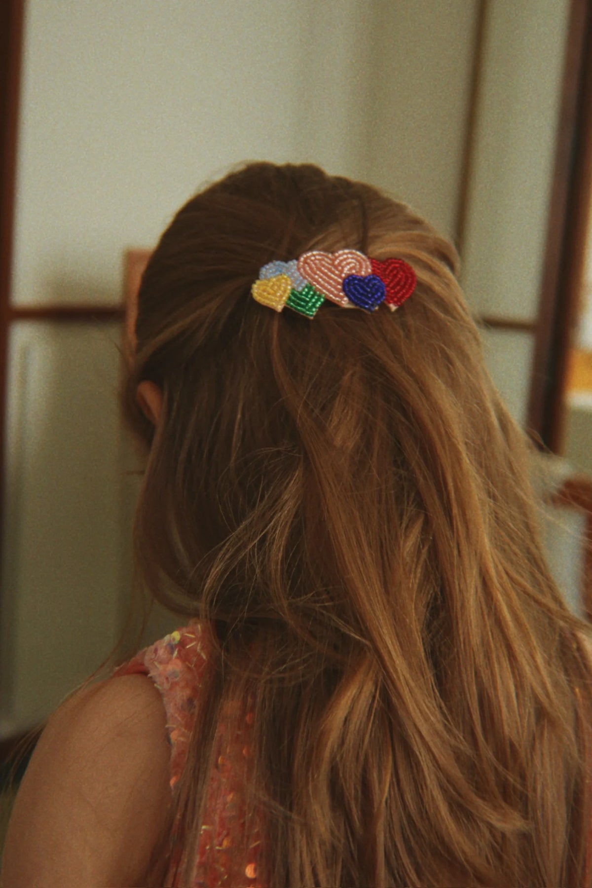COEUR BEADED HAIR CLIP