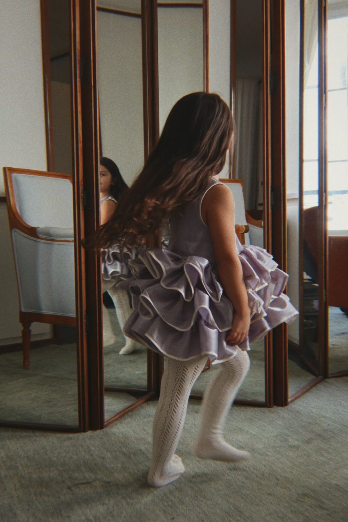 FIA FRILL DRESS
