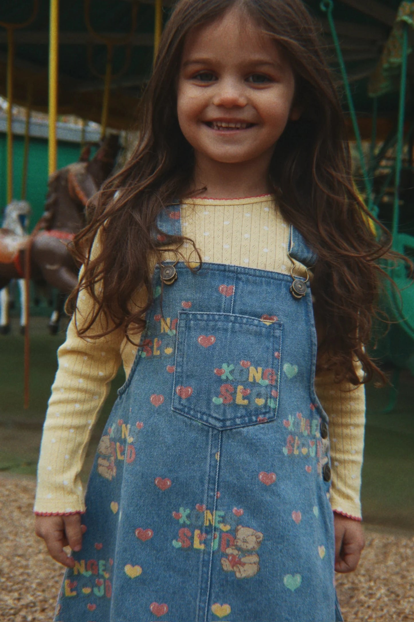 MAGOT OVERALL DRESS - Teddy Coeur