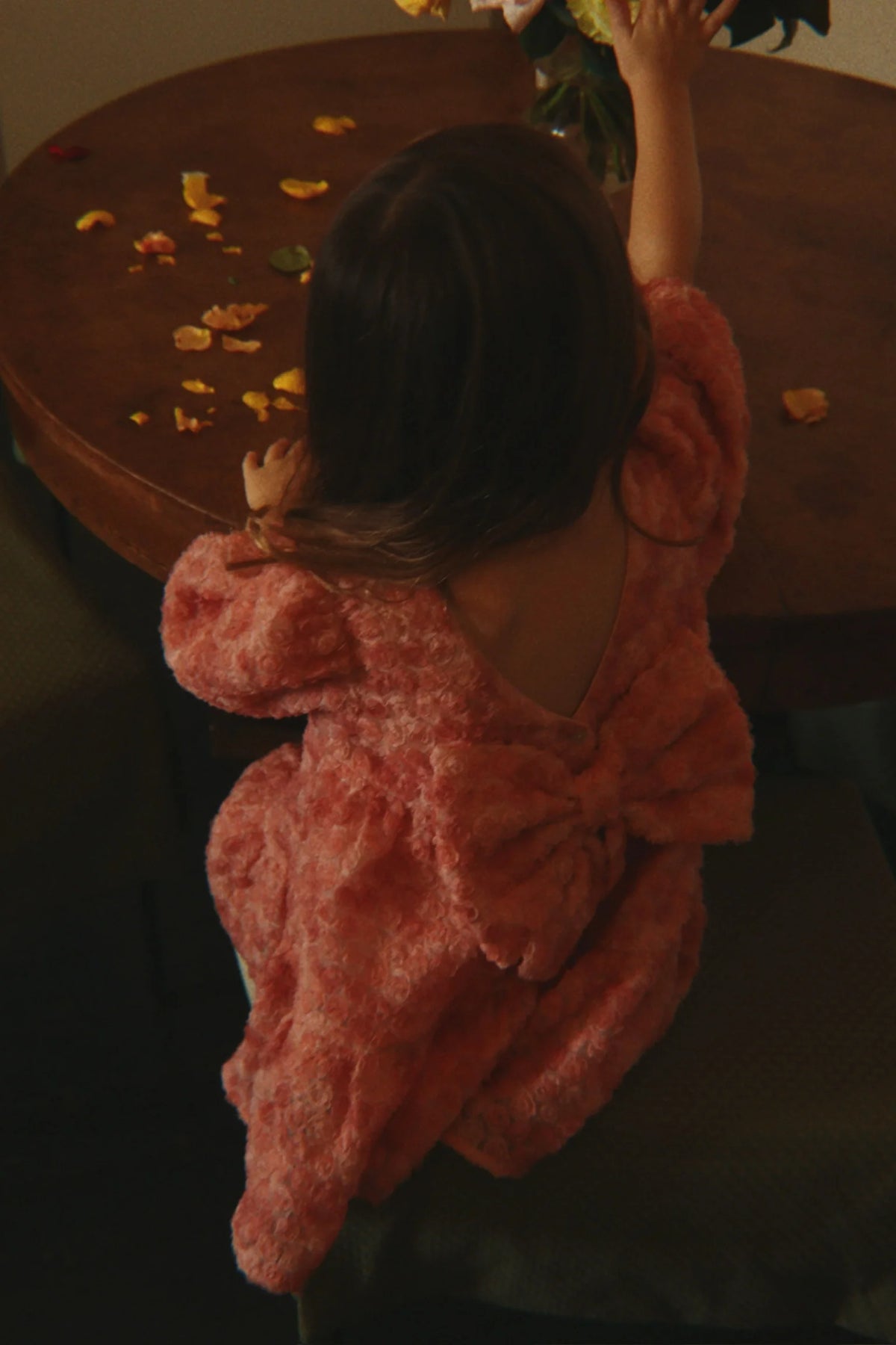 ALLY LONG FLOWER DRESS