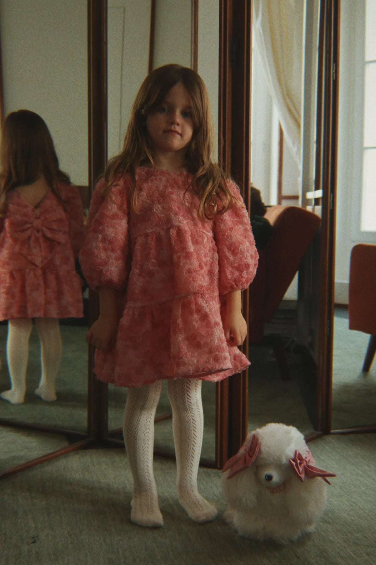 ALLY LONG FLOWER DRESS