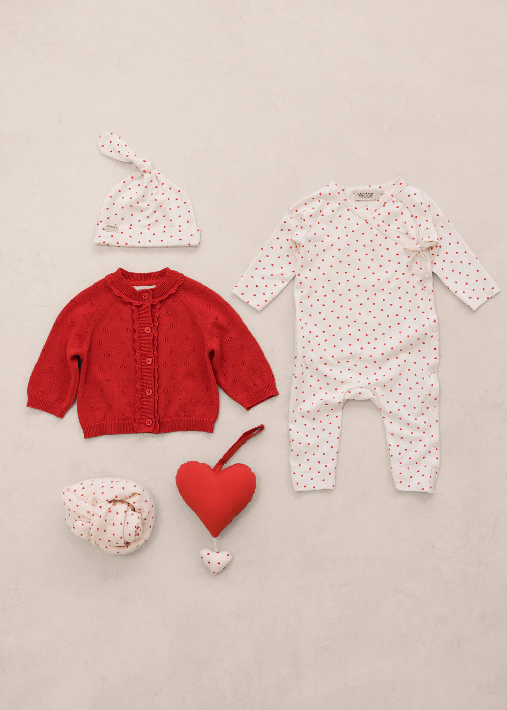 Rula - Romper, Happy Hearts