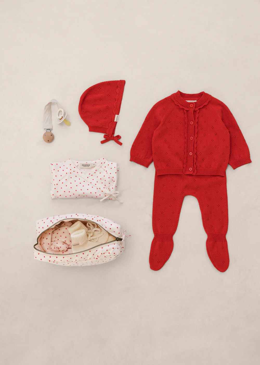 Taki - Knit Cardigan, Poppy