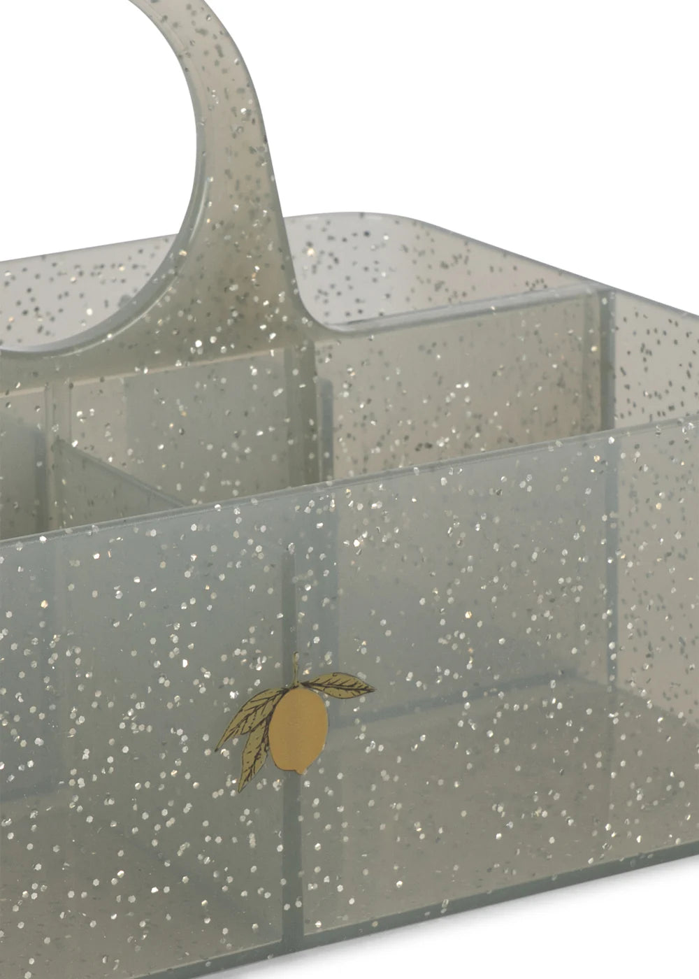 GLITTER STORAGE ORGANIZER- Lemon