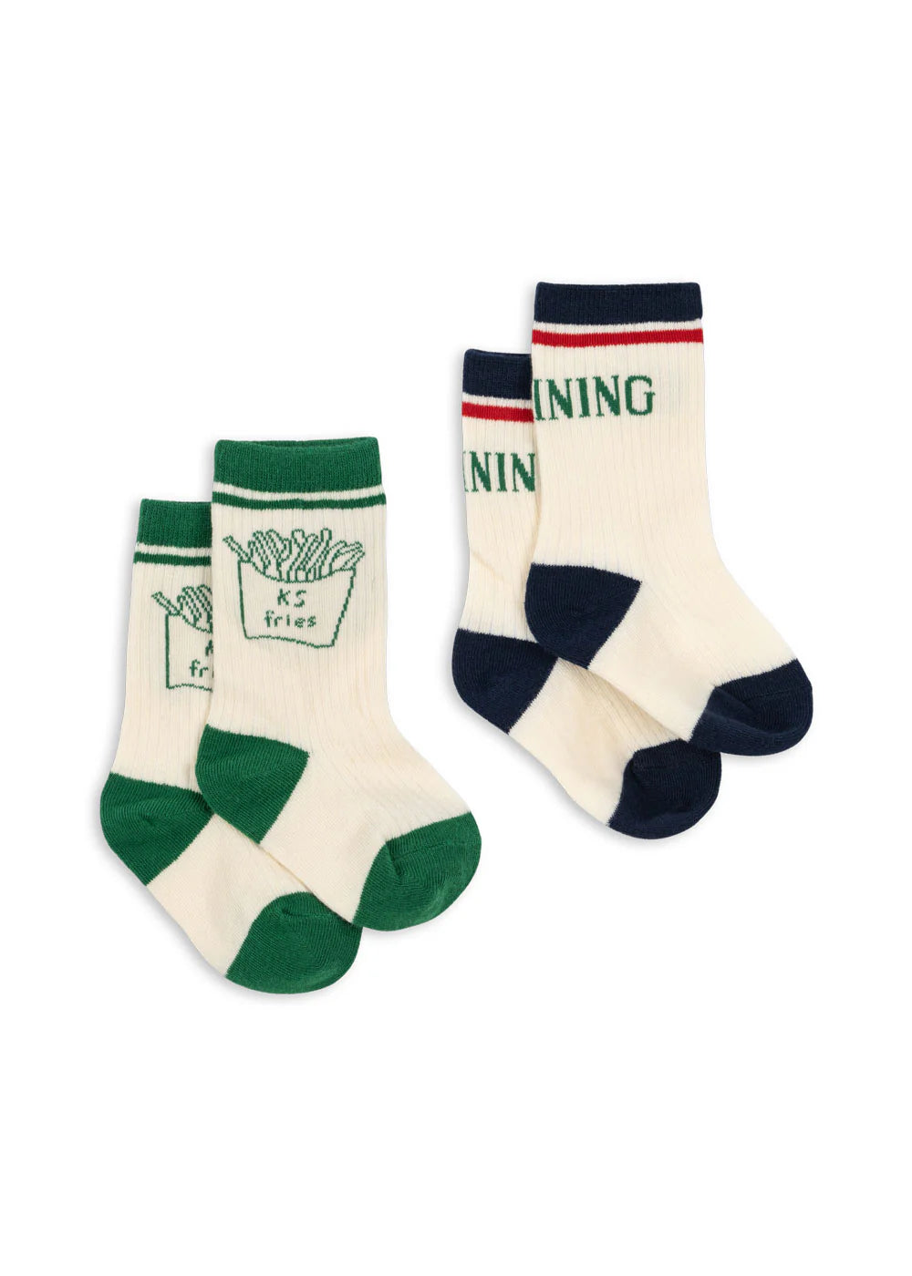 2 PACK RIP FRIES SOCKS