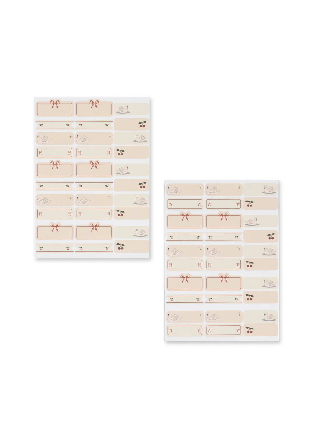 NAME STICKERS - Swan