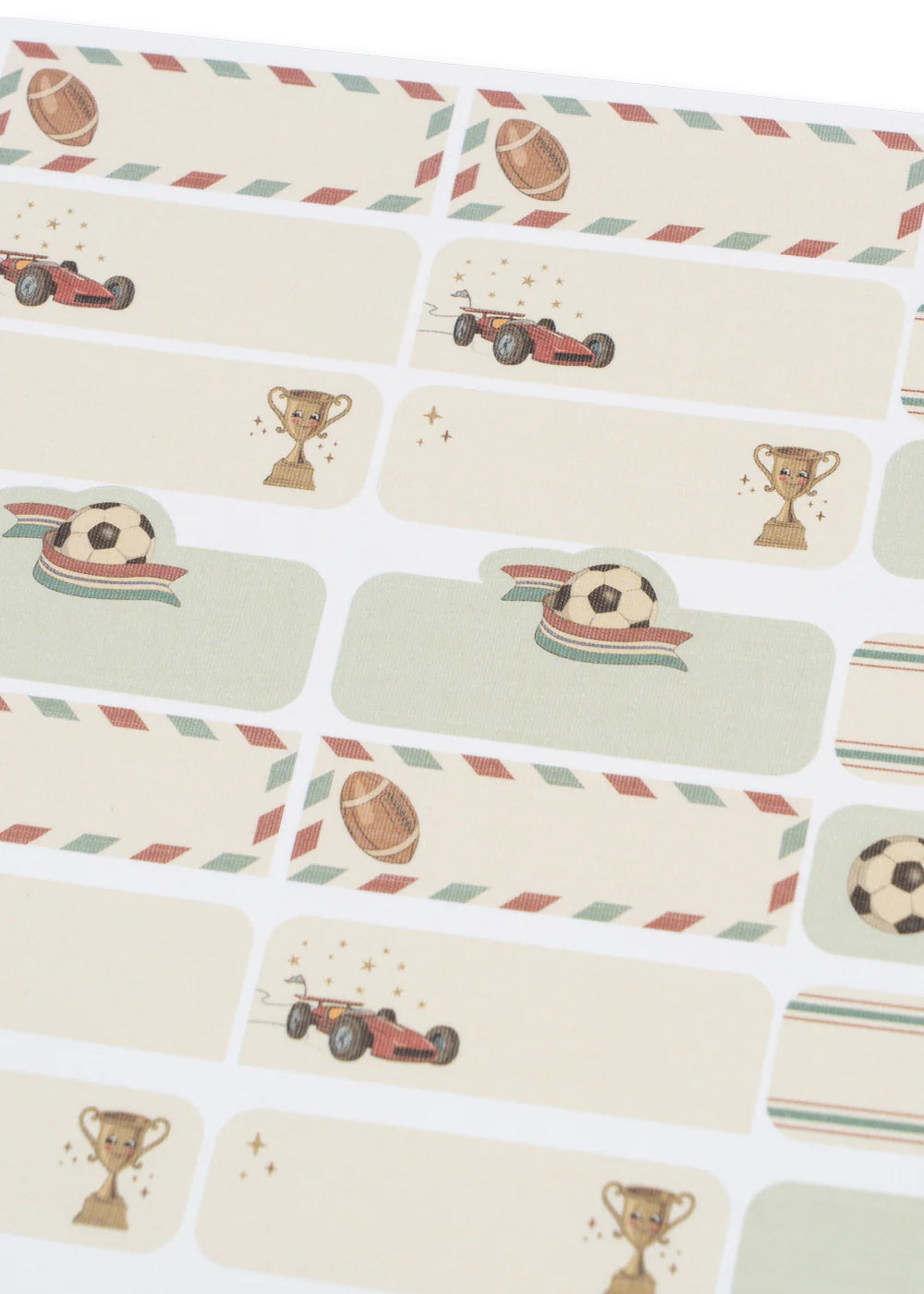 NAME STICKERS - Kick it!