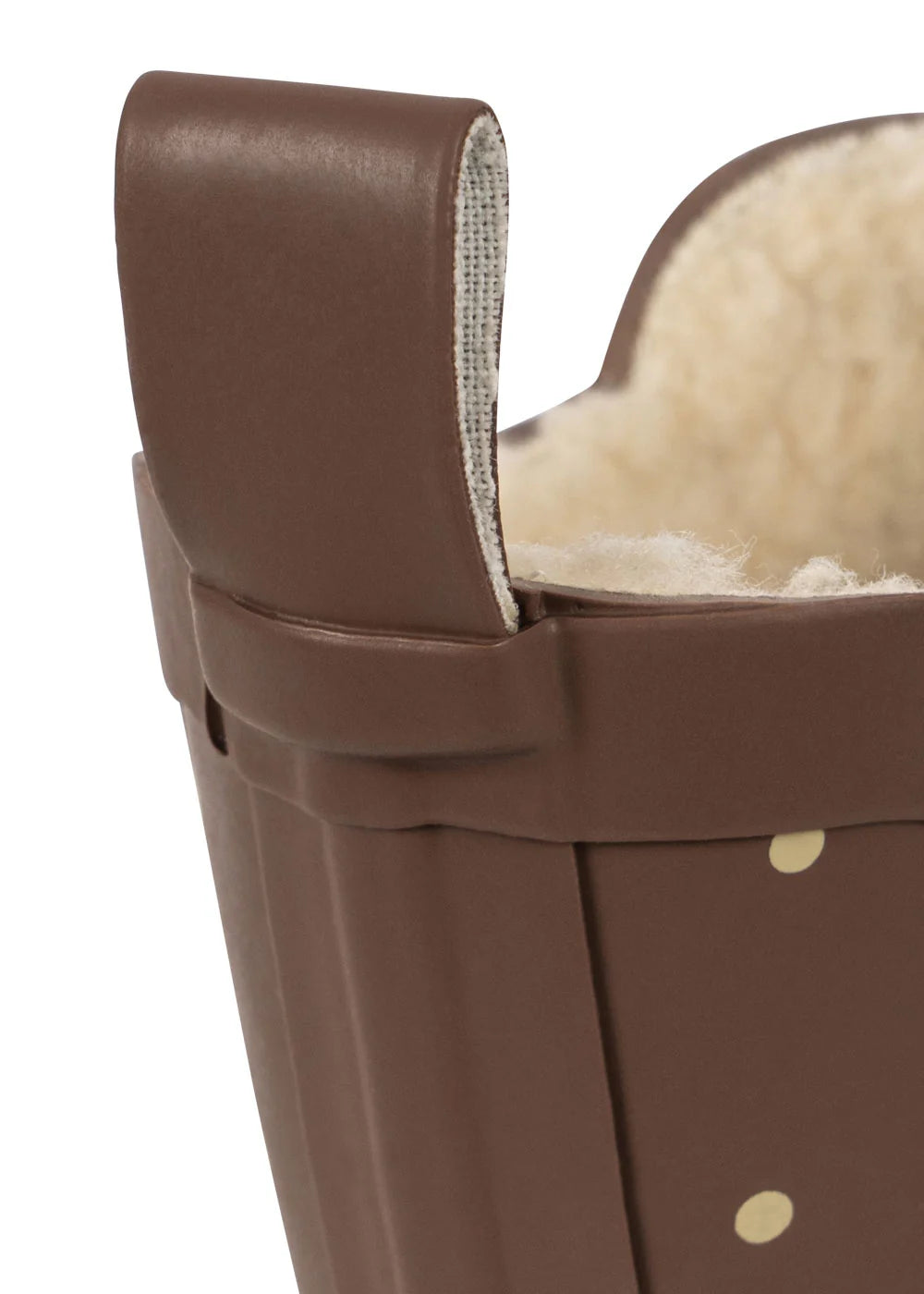 ROI PRINTED RAINBOOTS - Cherry Dot Marrone