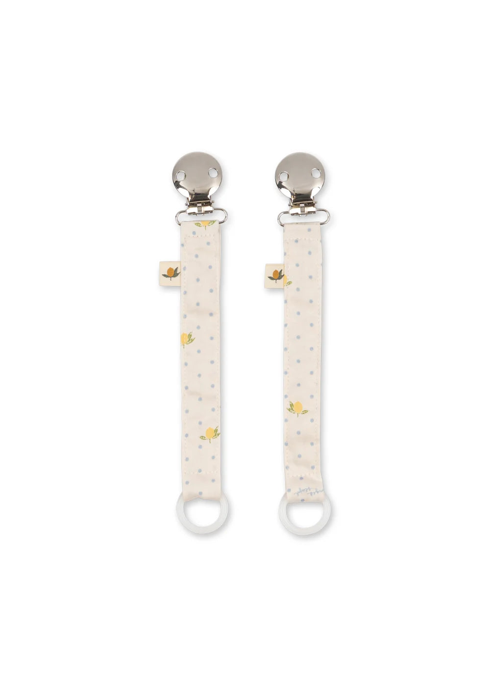 2 PACK PACIFIER STRAP - Lemon
