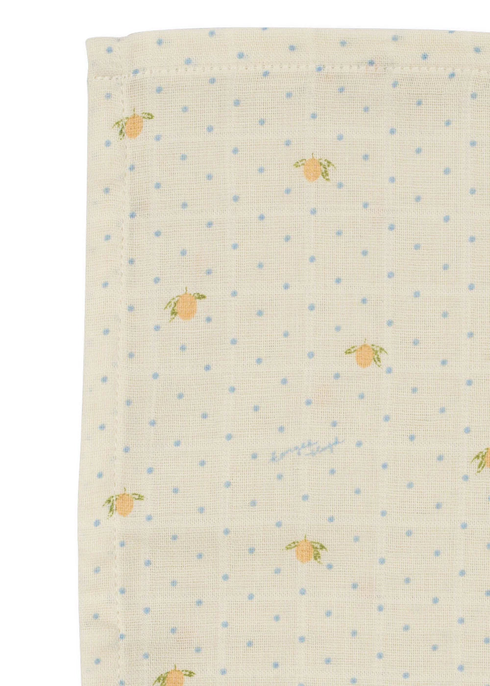3 PACK MUSLIN CLOTH - Lemon Dot