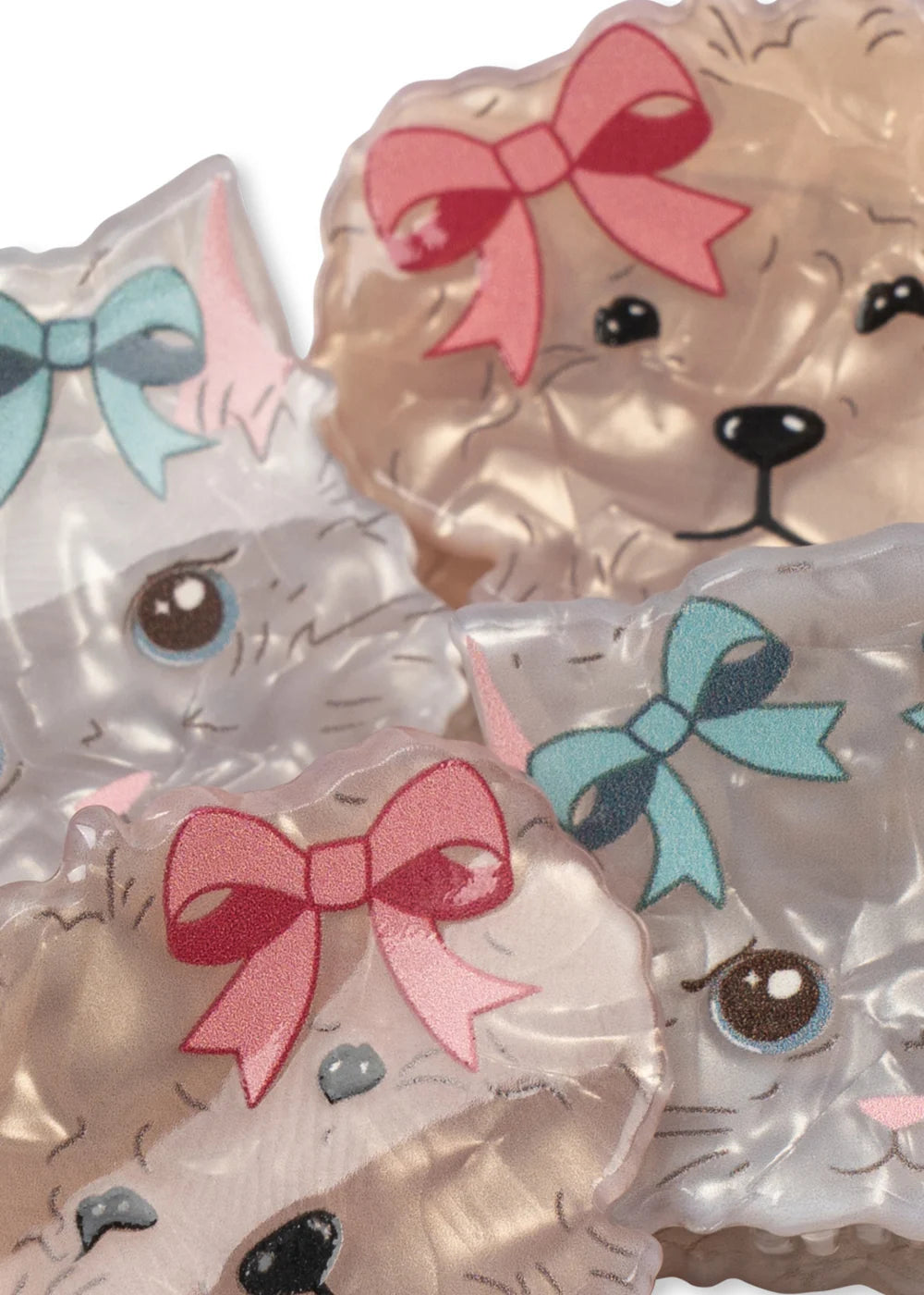 4 PACK SMALL HAIR CLAW