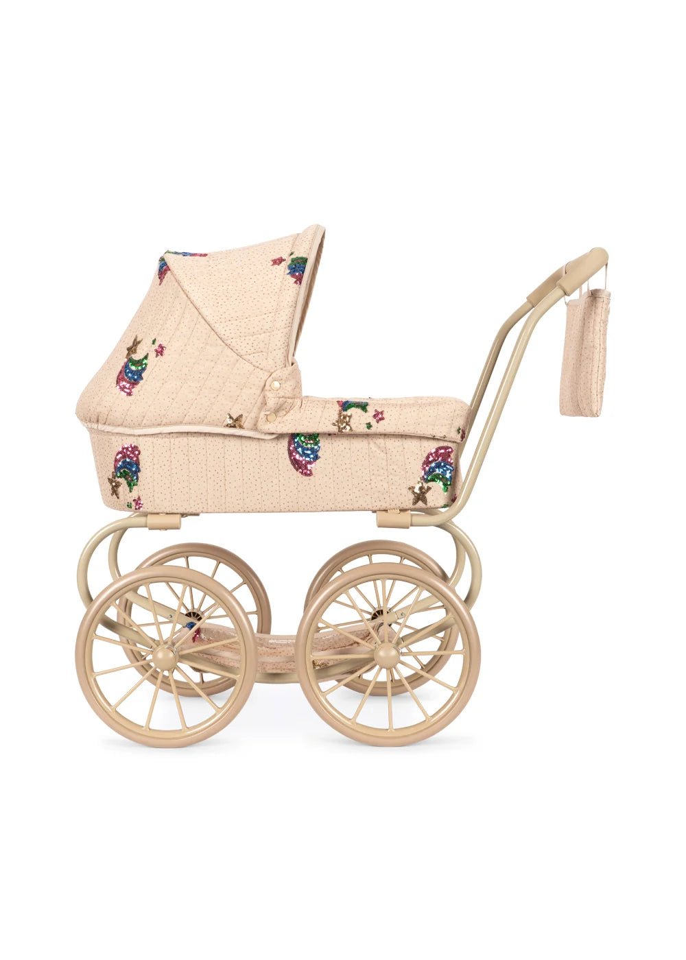 MINNIE TULLIE DOLL PRAM - Rainbow Star