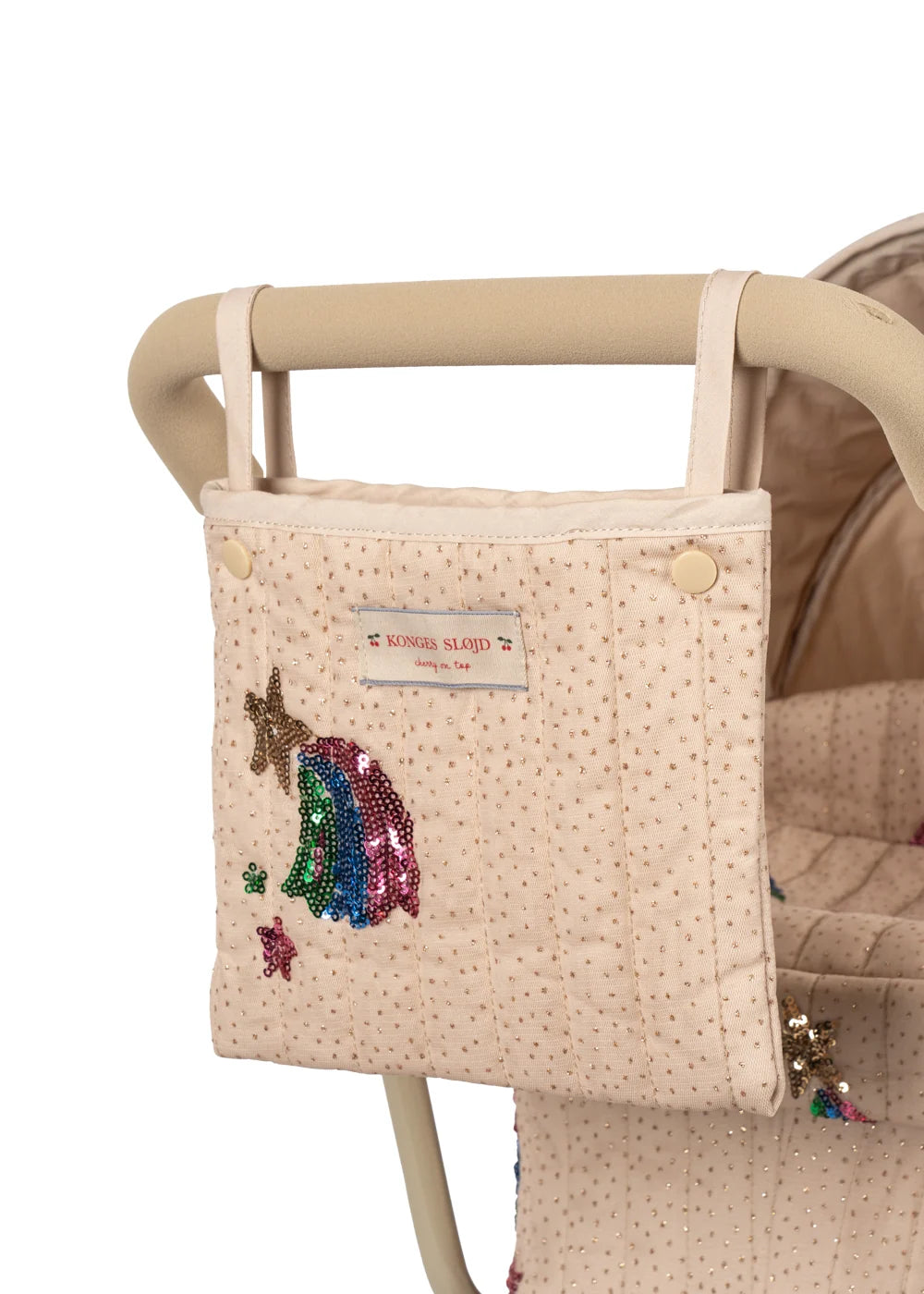 MINNIE TULLIE DOLL PRAM - Rainbow Star
