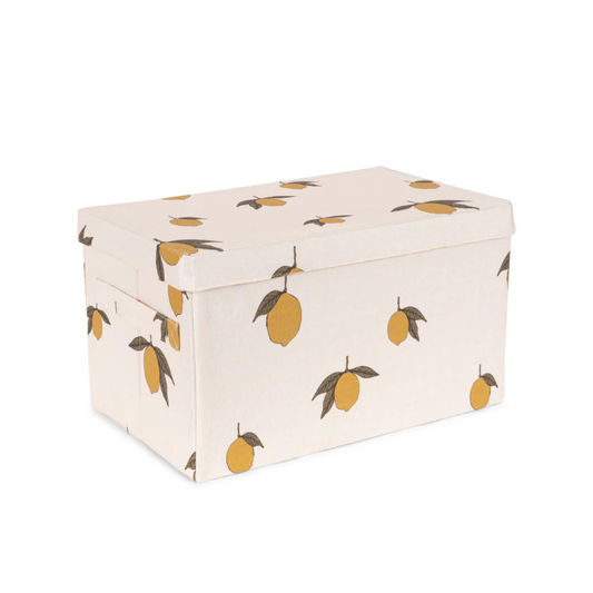 SMALL ATORAGE BASKET - Lemon