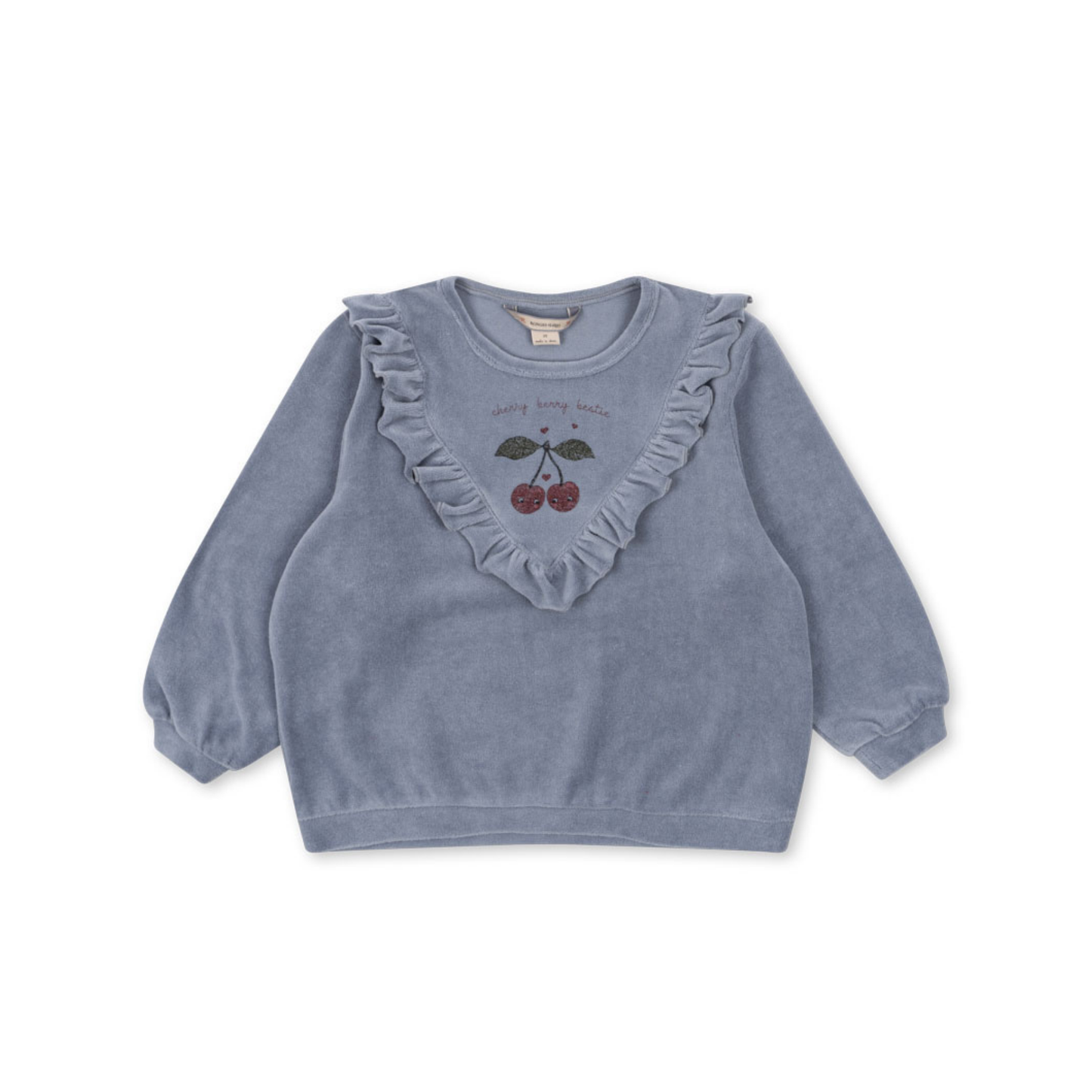 WALLY FRILL SWEAT SHIRT GOTS